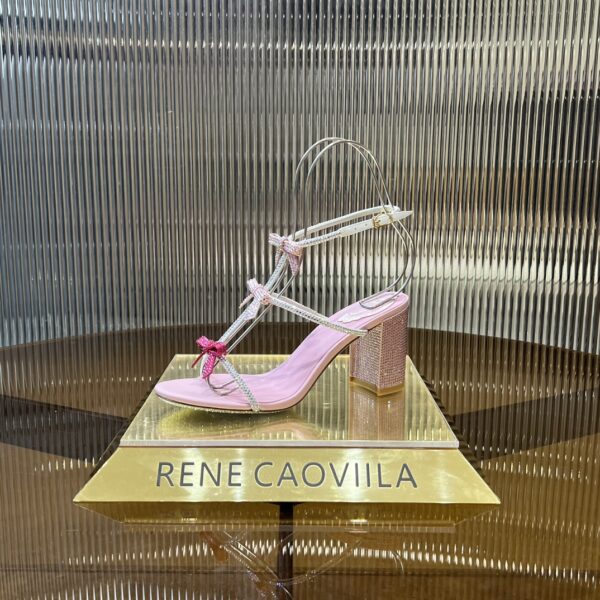 Rene Caovilla - Caterina Peach Sandal