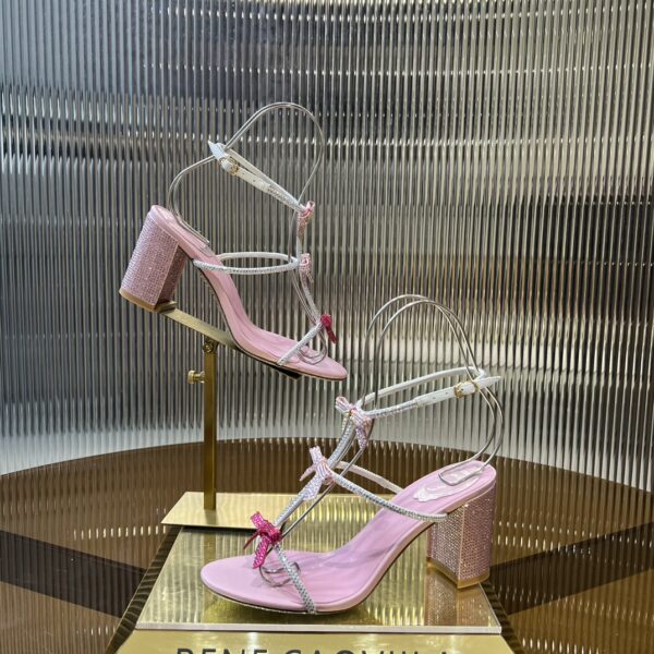 Rene Caovilla - Caterina Peach Sandal