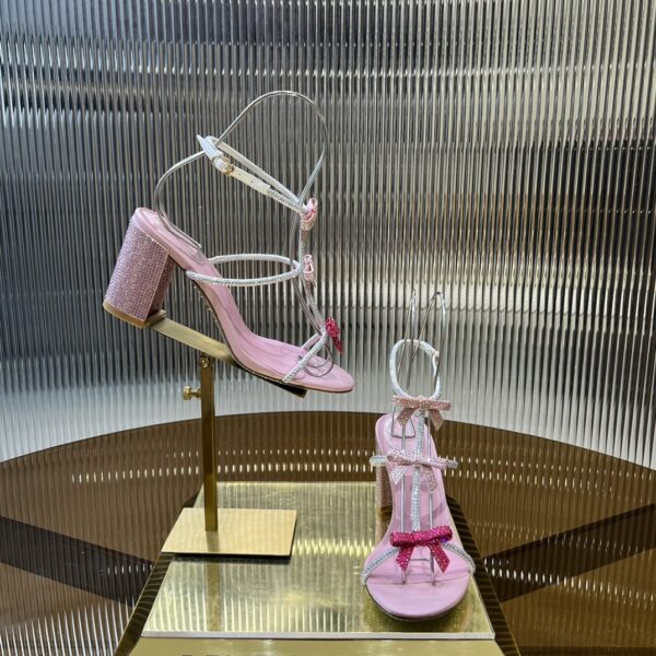 Rene Caovilla - Caterina Peach Sandal
