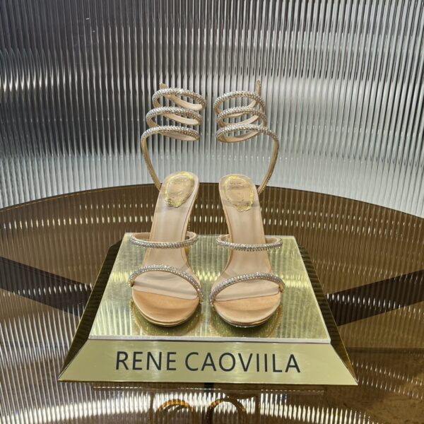 Rene Caovilla - Cleo Sandal With Crystals 105