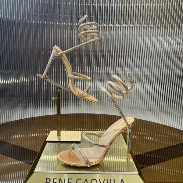 Rene Caovilla - Cleo Sandal With Crystals 105