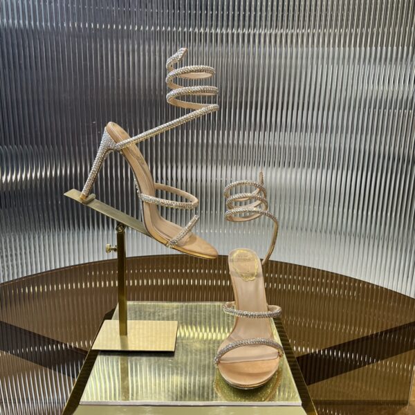 Rene Caovilla - Cleo Sandal With Crystals 105