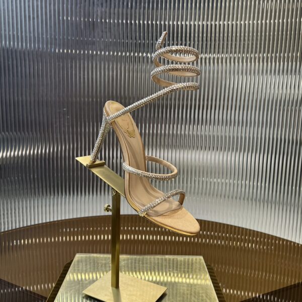 Rene Caovilla - Cleo Sandal With Crystals 105