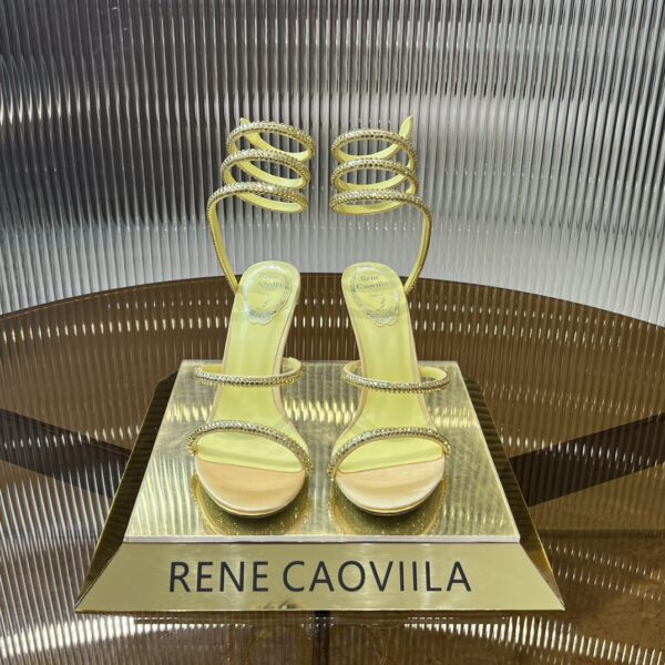 Rene Caovilla - Cleo Sandal With Crystals 105