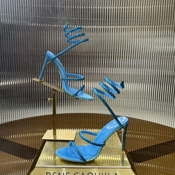 Rene Caovilla - Cleo Sandal With Crystals 105