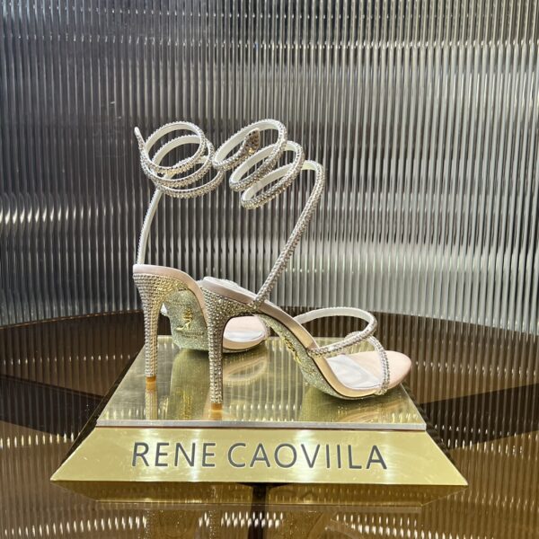 Rene Caovilla - Cleo Sandal With Crystals 105