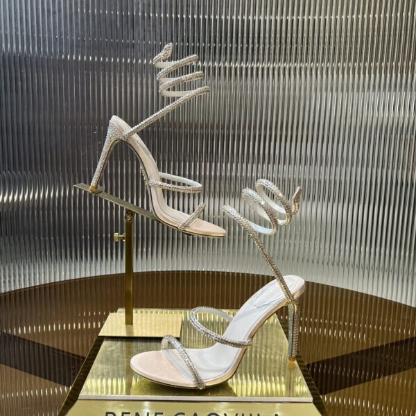 Rene Caovilla - Cleo Sandal With Crystals 105