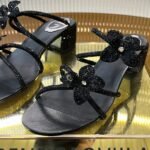 Rene Caovilla - Floriane Slider Sandal With Flowers 40