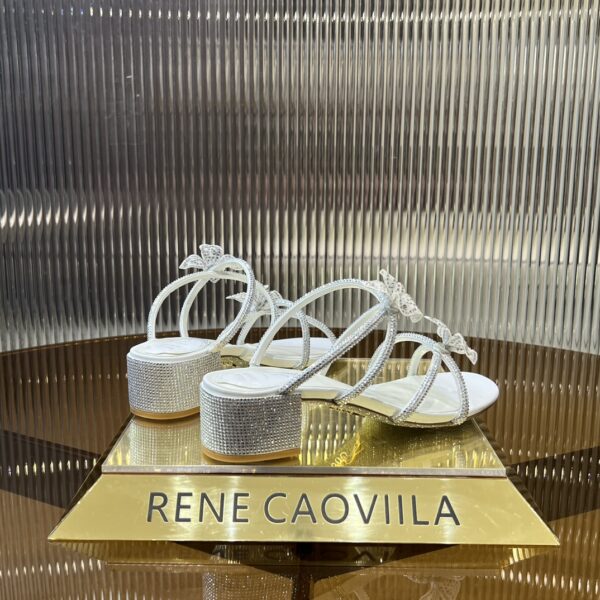Rene Caovilla - Floriane Slider Sandal With Flowers 40