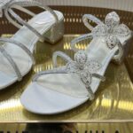 Rene Caovilla - Floriane Slider Sandal With Flowers 40