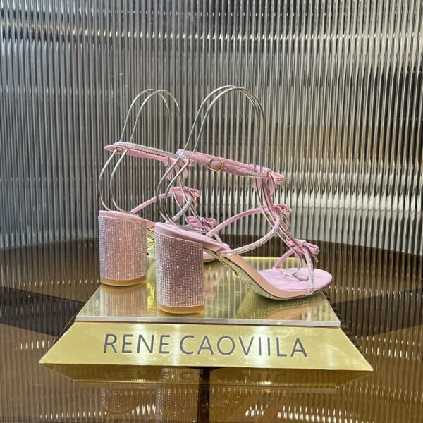 Rene Caovilla - Caterina Peach Sandal