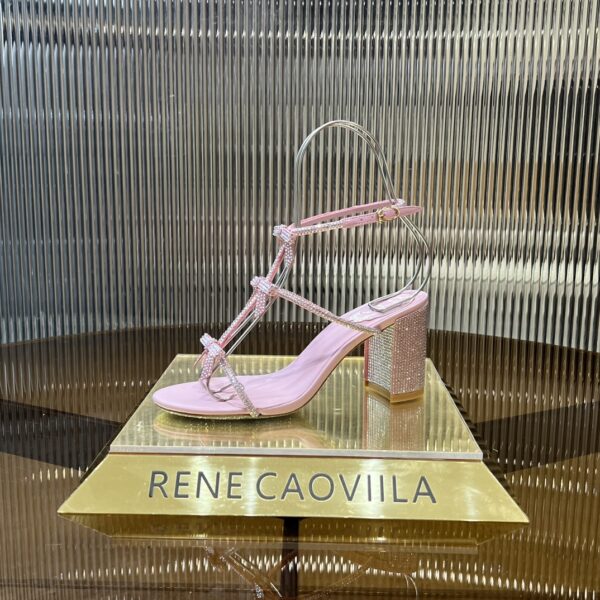 Rene Caovilla - Caterina Peach Sandal