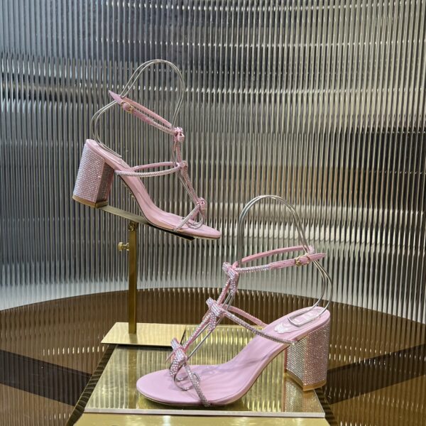Rene Caovilla - Caterina Peach Sandal