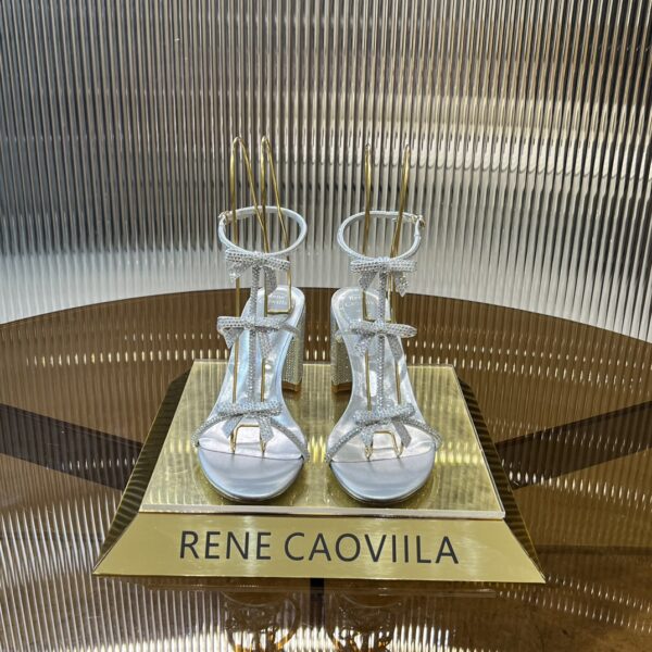 Rene Caovilla – Caterina Peach Sandal