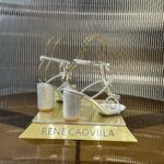 Rene Caovilla – Caterina Peach Sandal