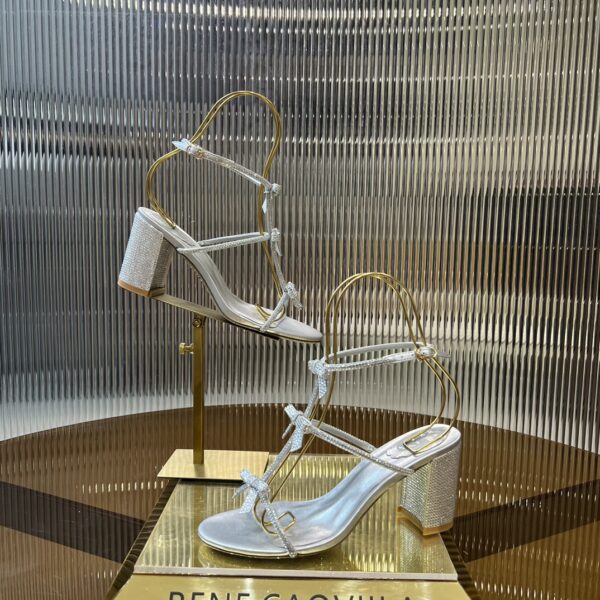 Rene Caovilla – Caterina Peach Sandal
