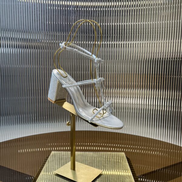 Rene Caovilla – Caterina Peach Sandal