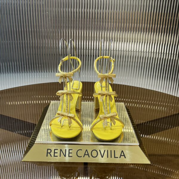 Rene Caovilla – Caterina Peach Sandal
