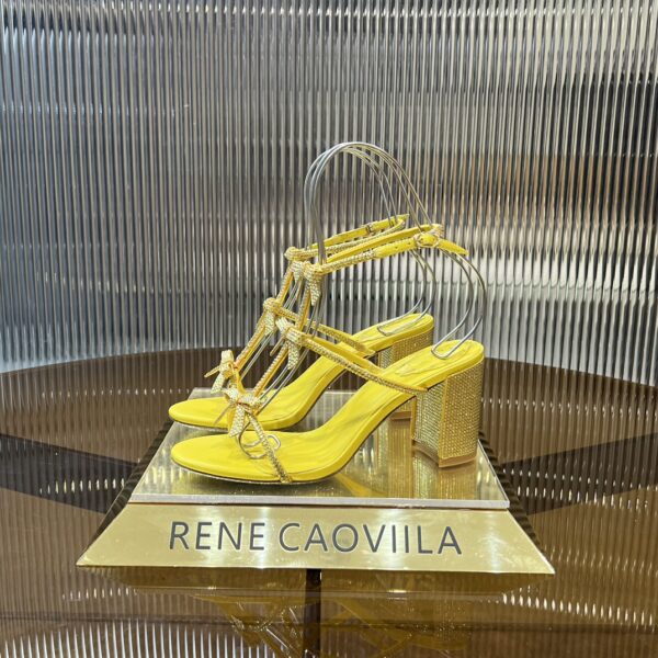 Rene Caovilla – Caterina Peach Sandal
