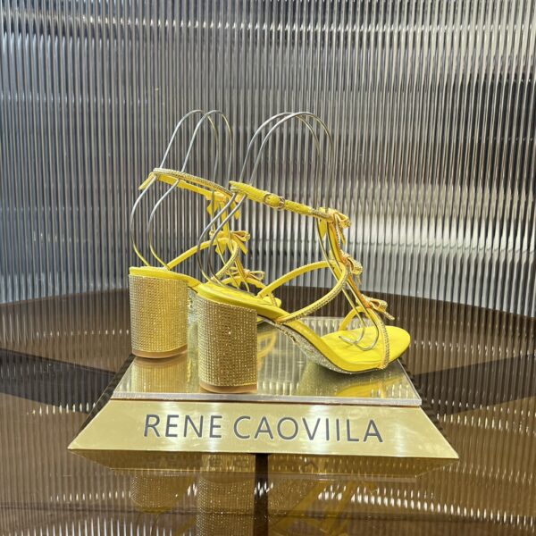 Rene Caovilla – Caterina Peach Sandal