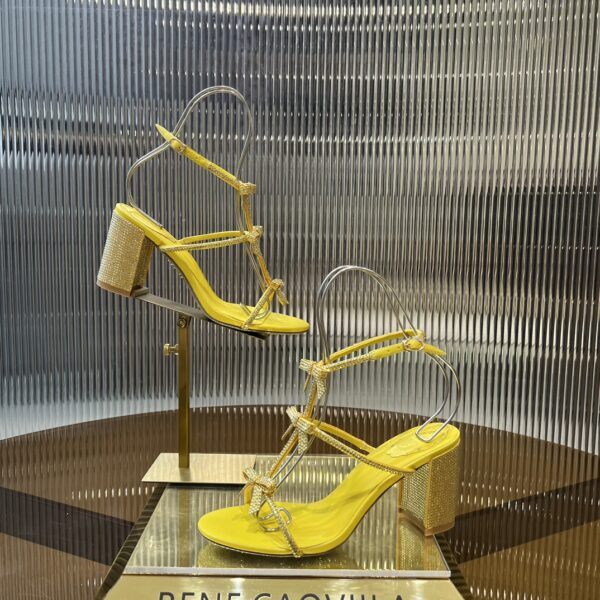 Rene Caovilla – Caterina Peach Sandal