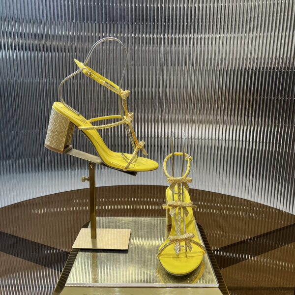 Rene Caovilla – Caterina Peach Sandal