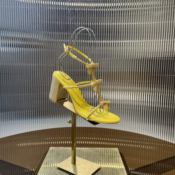 Rene Caovilla – Caterina Peach Sandal