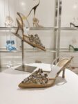 Rene Caovilla - High-Heeled Slingbacks Veneziana 75