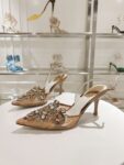 Rene Caovilla - High-Heeled Slingbacks Veneziana 75