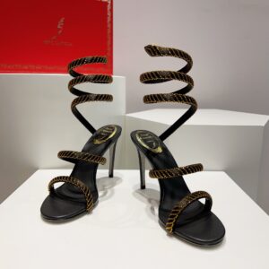 Rene Caovilla - Cleo Sandal With Crystals 105