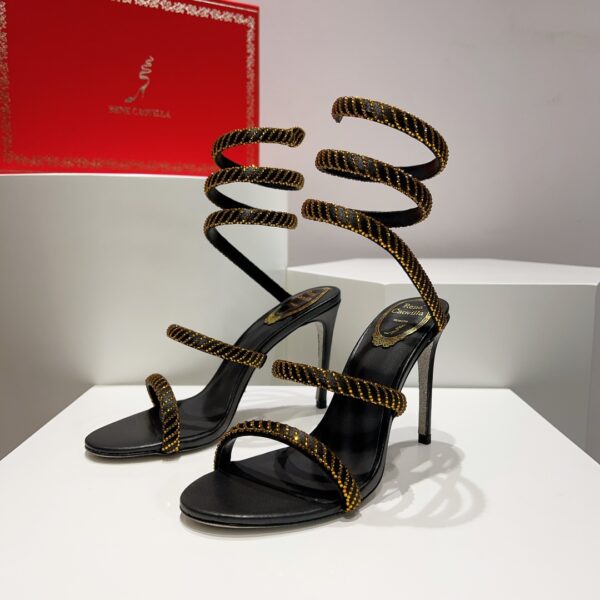 Rene Caovilla - Cleo Sandal With Crystals 105