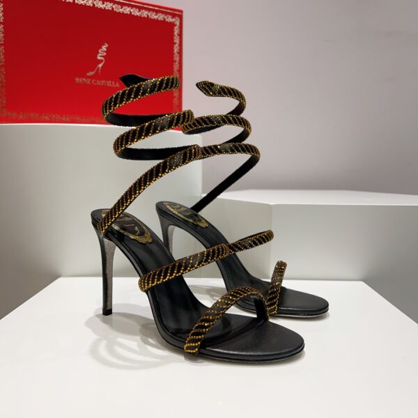 Rene Caovilla - Cleo Sandal With Crystals 105