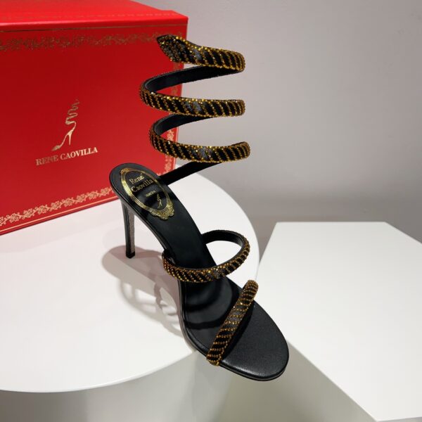 Rene Caovilla - Cleo Sandal With Crystals 105