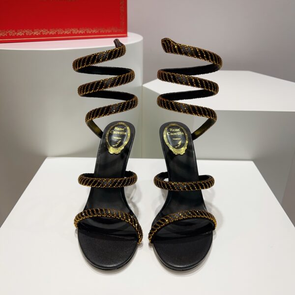 Rene Caovilla - Cleo Sandal With Crystals 105