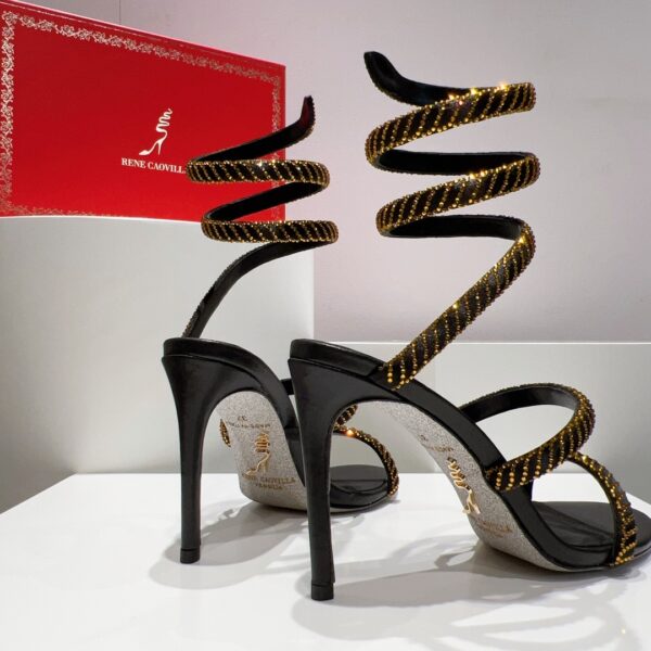 Rene Caovilla - Cleo Sandal With Crystals 105