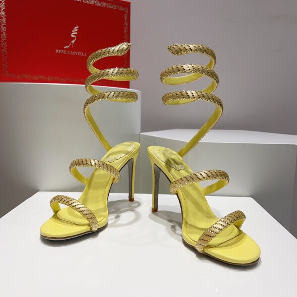 Rene Caovilla - Cleo Sandal With Crystals 105