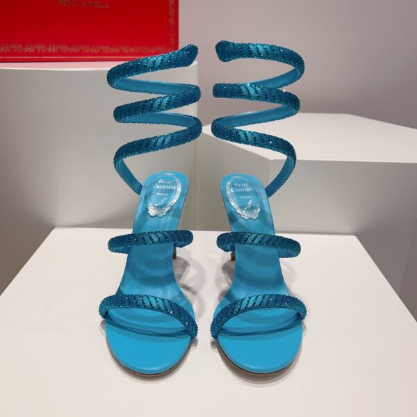 Rene Caovilla - Cleo Sandal With Crystals 105