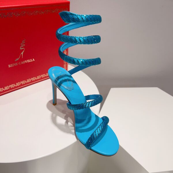 Rene Caovilla - Cleo Sandal With Crystals 105