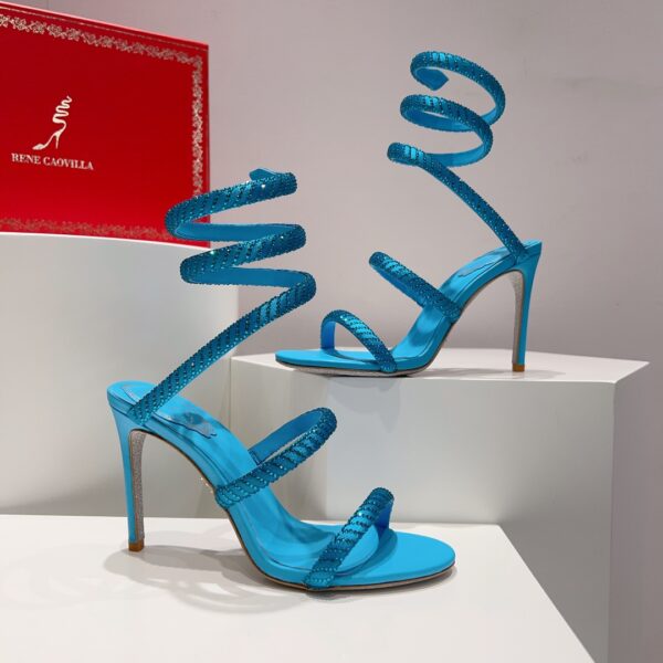 Rene Caovilla - Cleo Sandal With Crystals 105