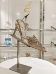 Rene Caovilla – High-Heeled Slingbacks Veneziana 75
