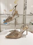 Rene Caovilla – High-Heeled Slingbacks Veneziana 75