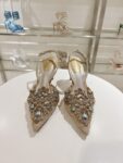 Rene Caovilla – High-Heeled Slingbacks Veneziana 75