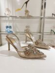 Rene Caovilla – High-Heeled Slingbacks Veneziana 75