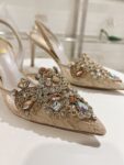 Rene Caovilla – High-Heeled Slingbacks Veneziana 75