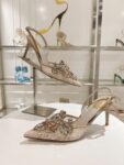 Rene Caovilla – High-Heeled Slingbacks Veneziana 75
