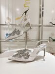 Rene Caovilla – High-Heeled Slingbacks Veneziana 75