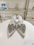 Rene Caovilla – High-Heeled Slingbacks Veneziana 75