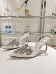 Rene Caovilla – High-Heeled Slingbacks Veneziana 75