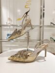 Rene Caovilla – High-Heeled Slingbacks Veneziana 75