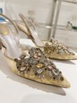 Rene Caovilla – High-Heeled Slingbacks Veneziana 75